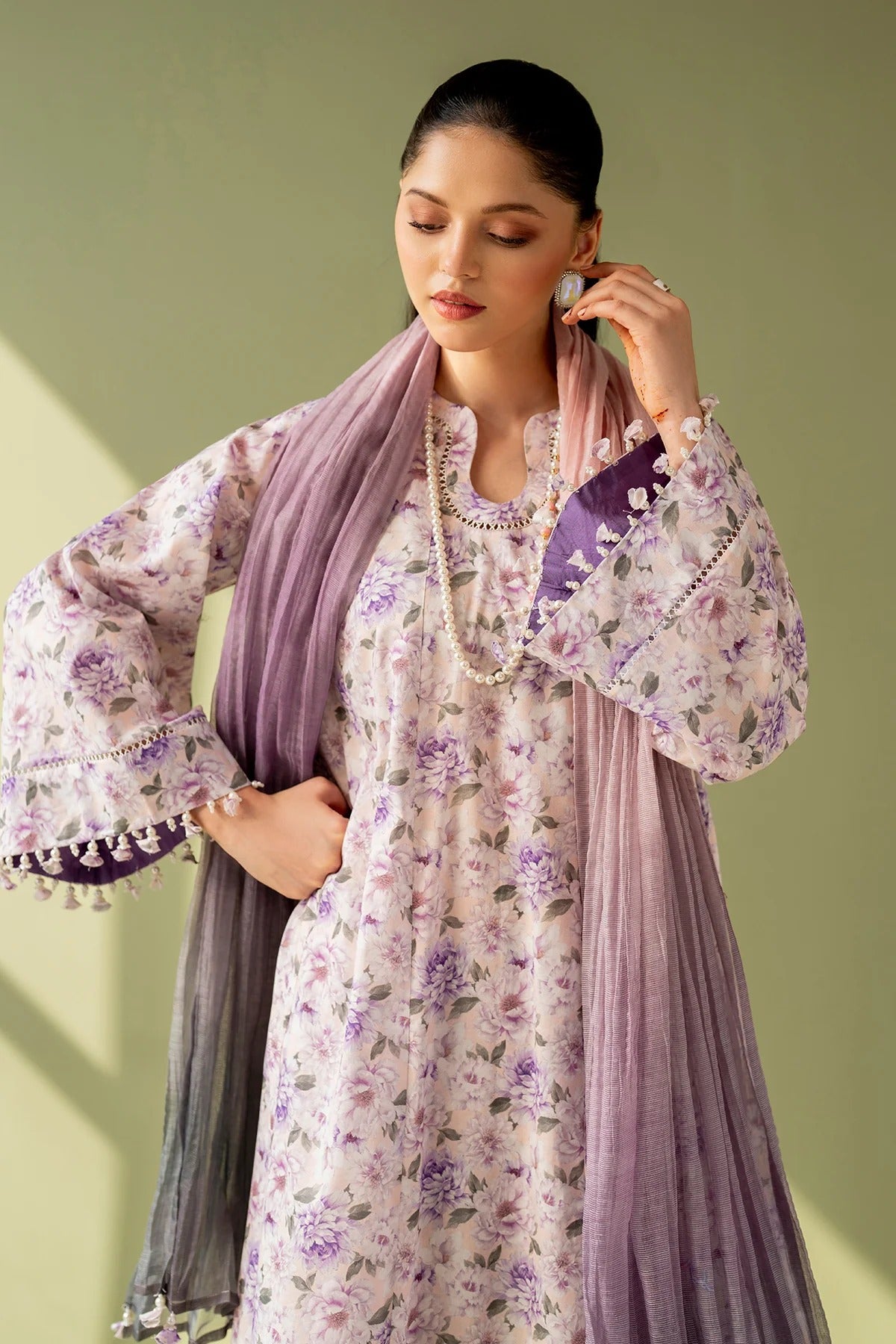 3 Peice Baroque Supima Lawn - #41004