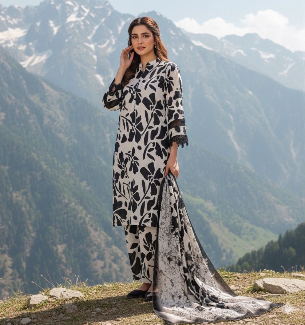 Supima 3Pc Thin Cotton D#40410