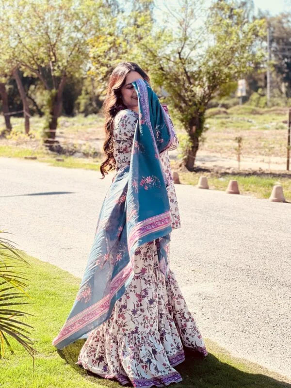 3Pc Supima Lawn Suit - #41062