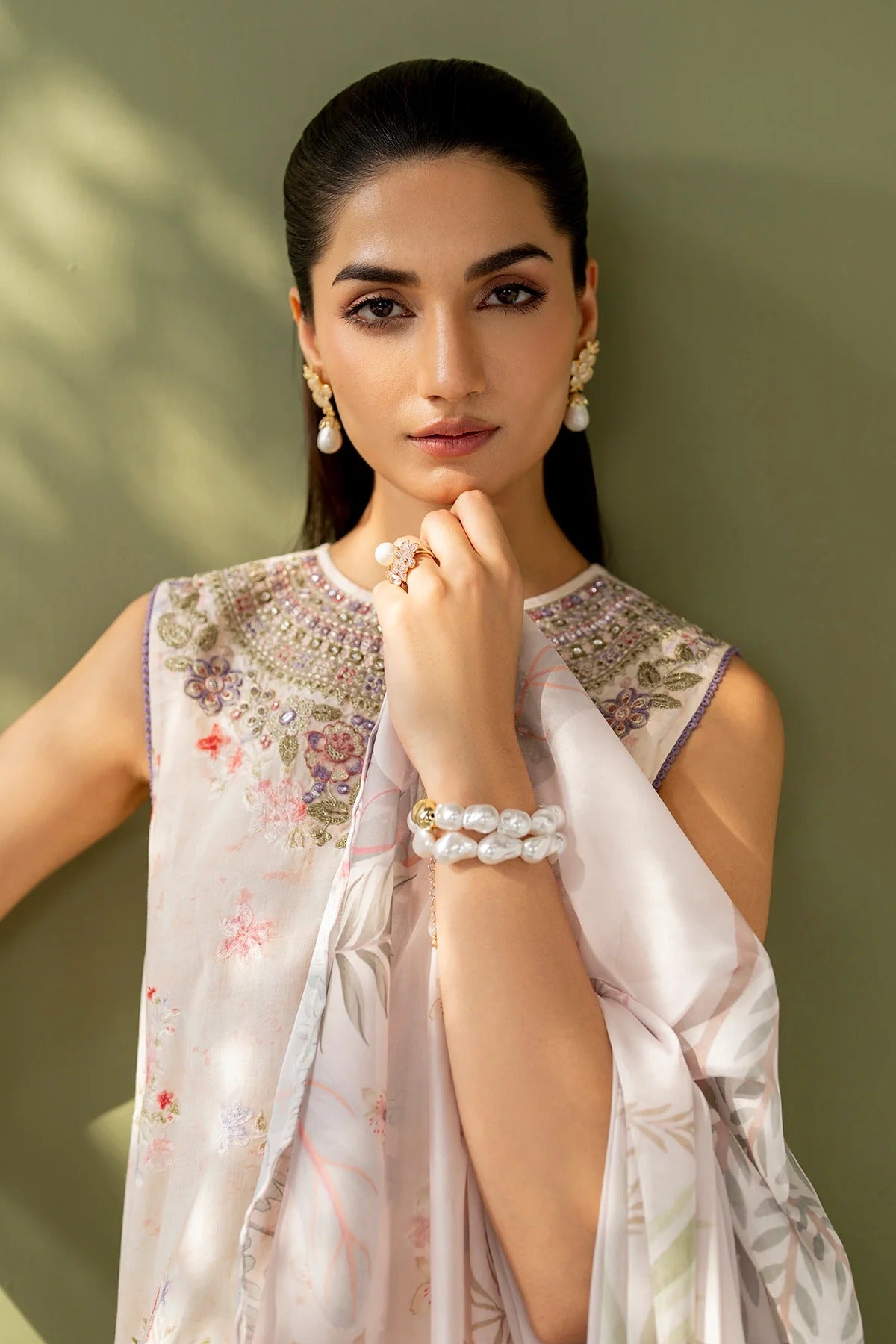 3 Peice Baroque Supima Lawn - #41006