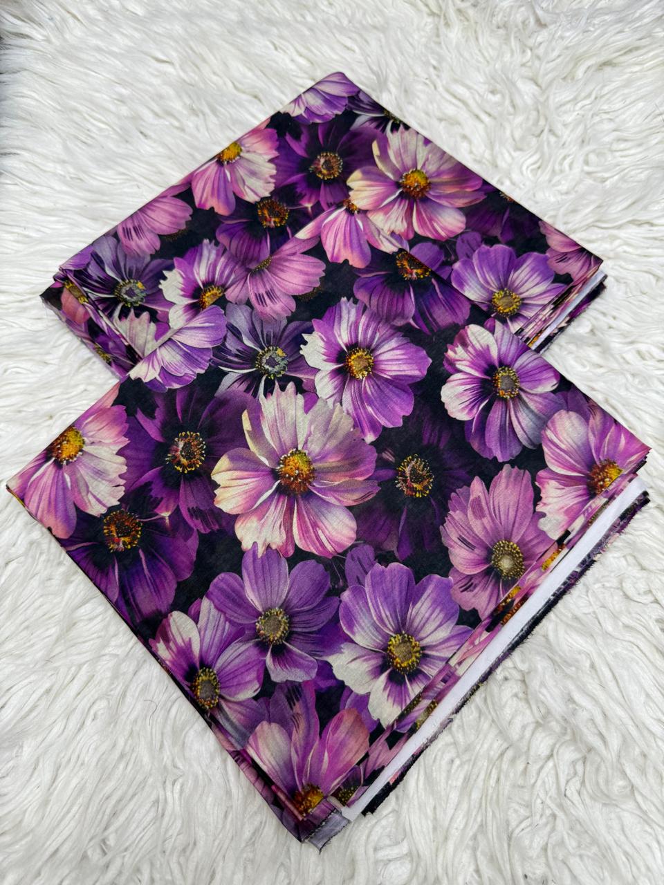 2Pc Lawn Allover Suit #907