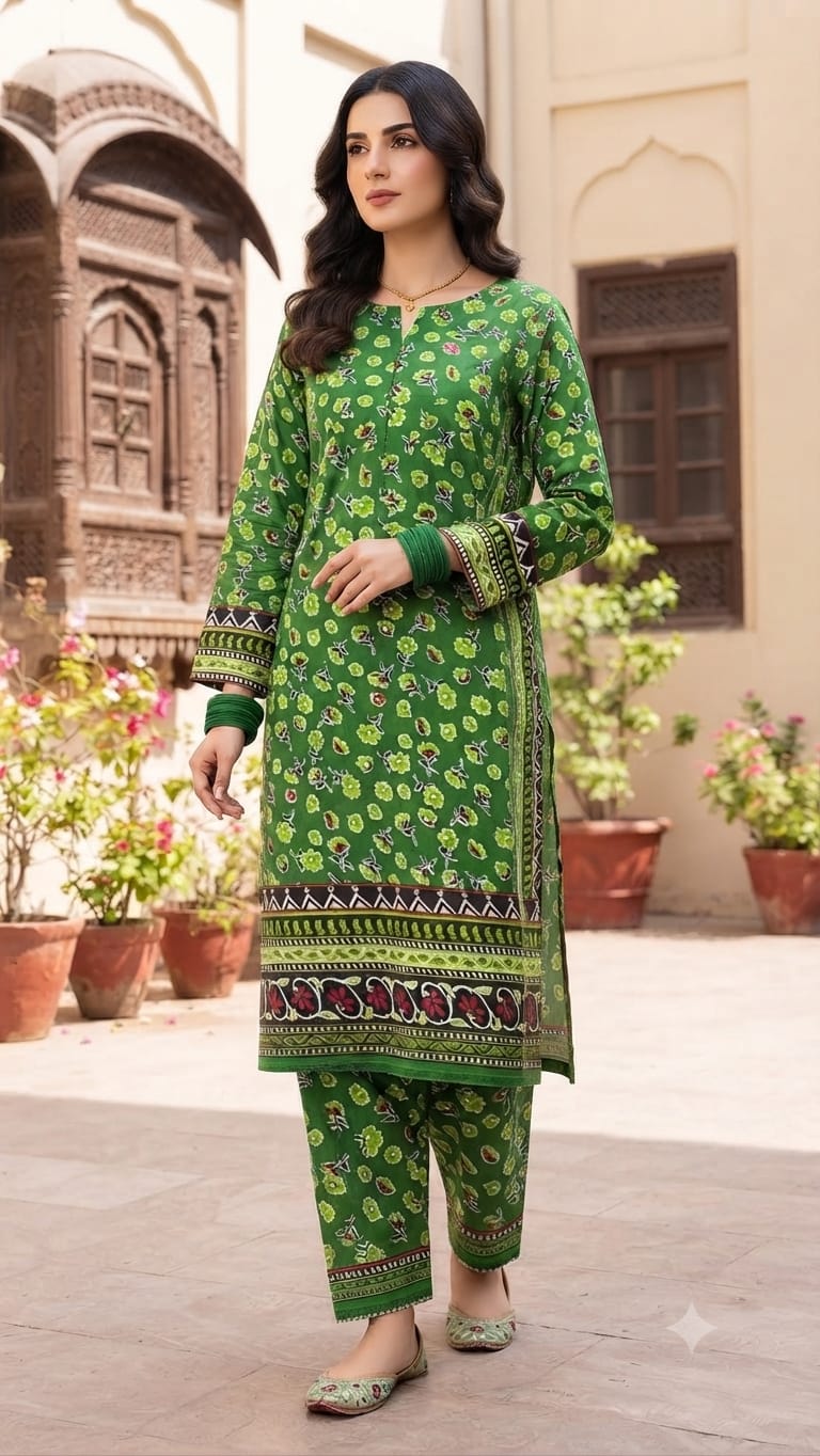 Special Edition Print Lawn 2Pc - 1408