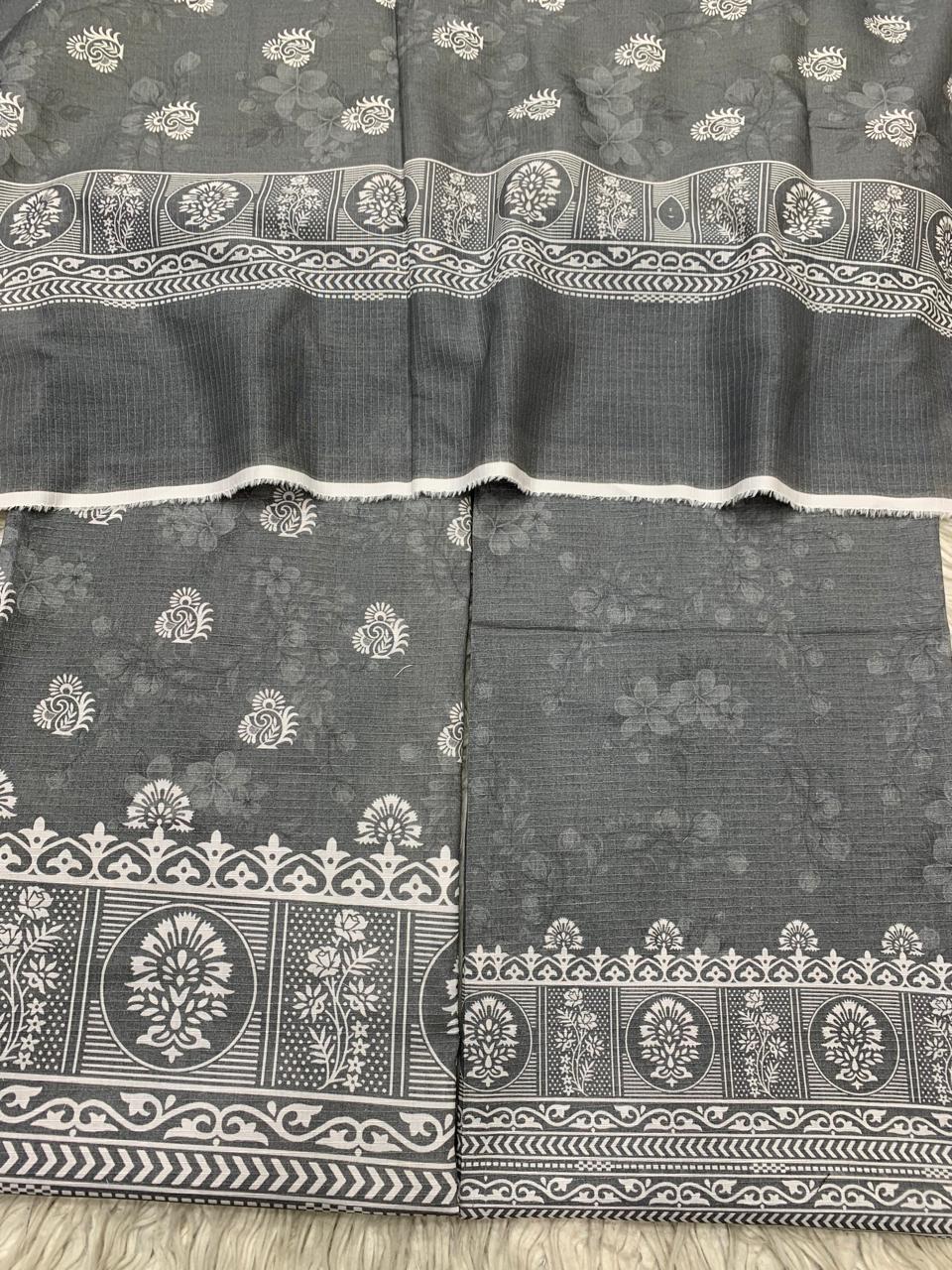 2Pc Sapphire Lawn Bana Dora Kameez & Duppata Vol-3204