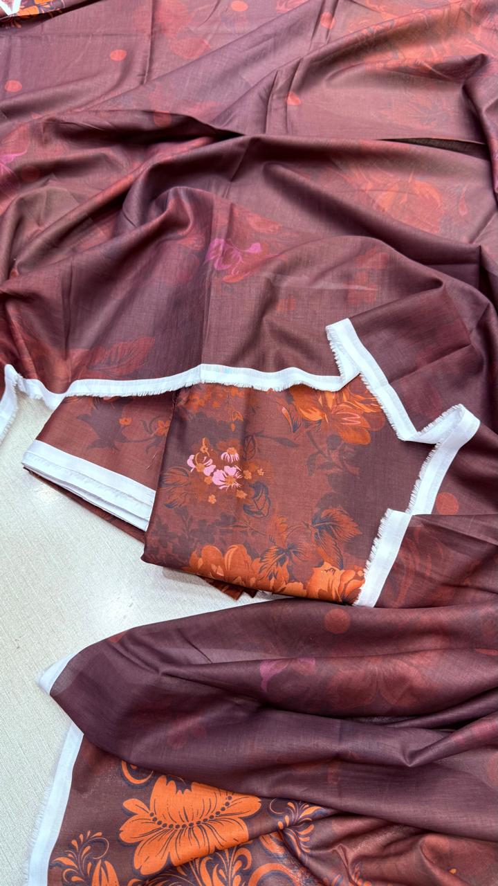 3 Piece Supima Lawn - #33401