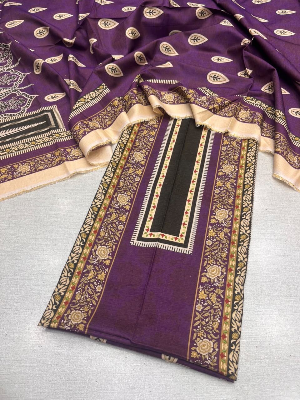2Pc Staple Shamray Kameez & Dupatta Suit 79
