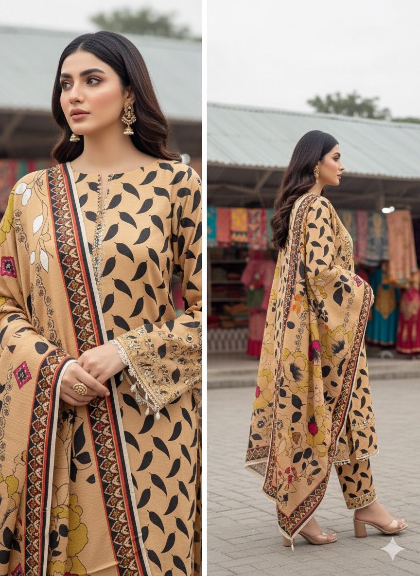 3 PC Viscose Bana Dora - 0011