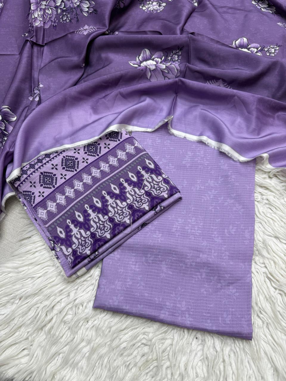 2Pc Al Karam Kameez & Dupatta - #42811