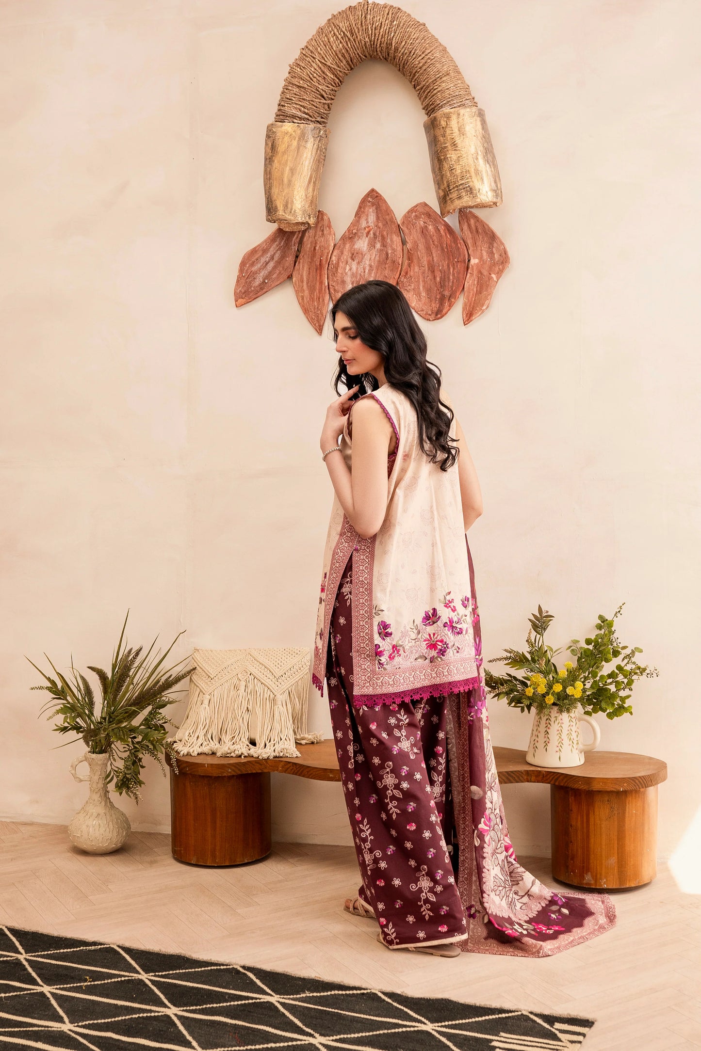 Firdous Kameez & Trouser - D #125