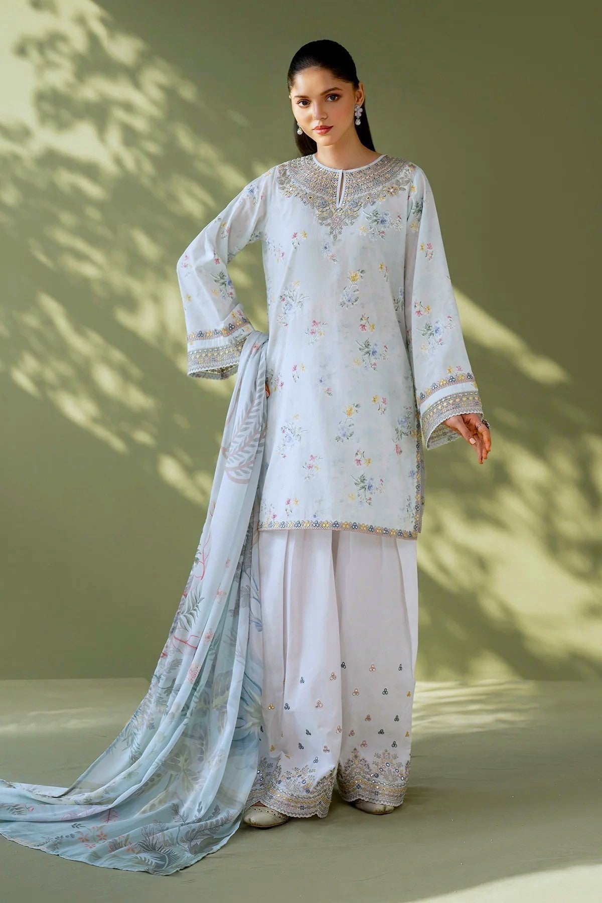 3 Peice Baroque Supima Lawn - #41005