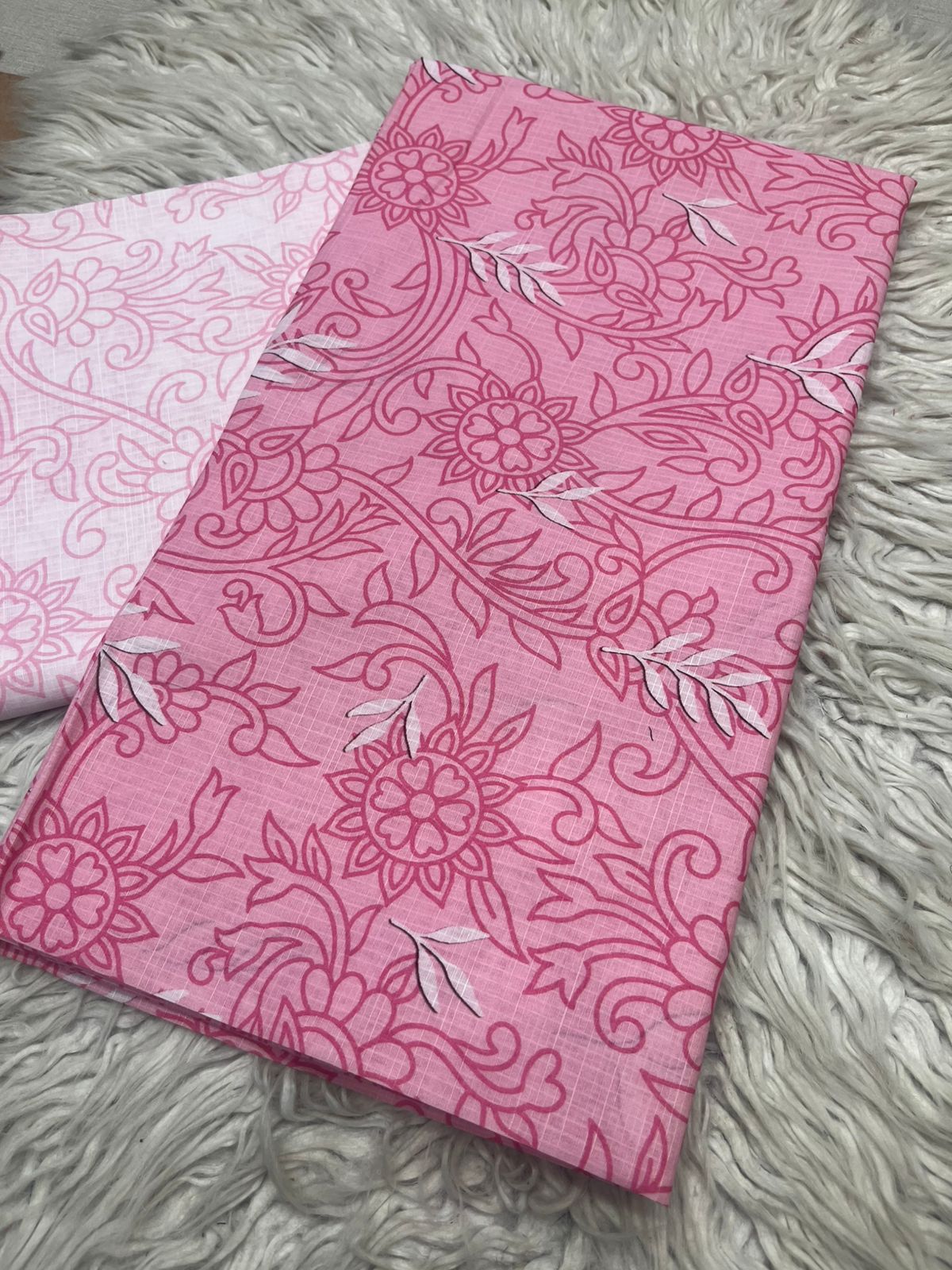2pc Lawn Bana Dora Kameez & Trouser Suit Vol-1073