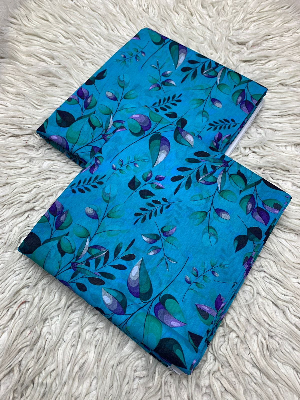 2Pc Al karam Lawn Digital Printed Unstitched Suit Vol-490