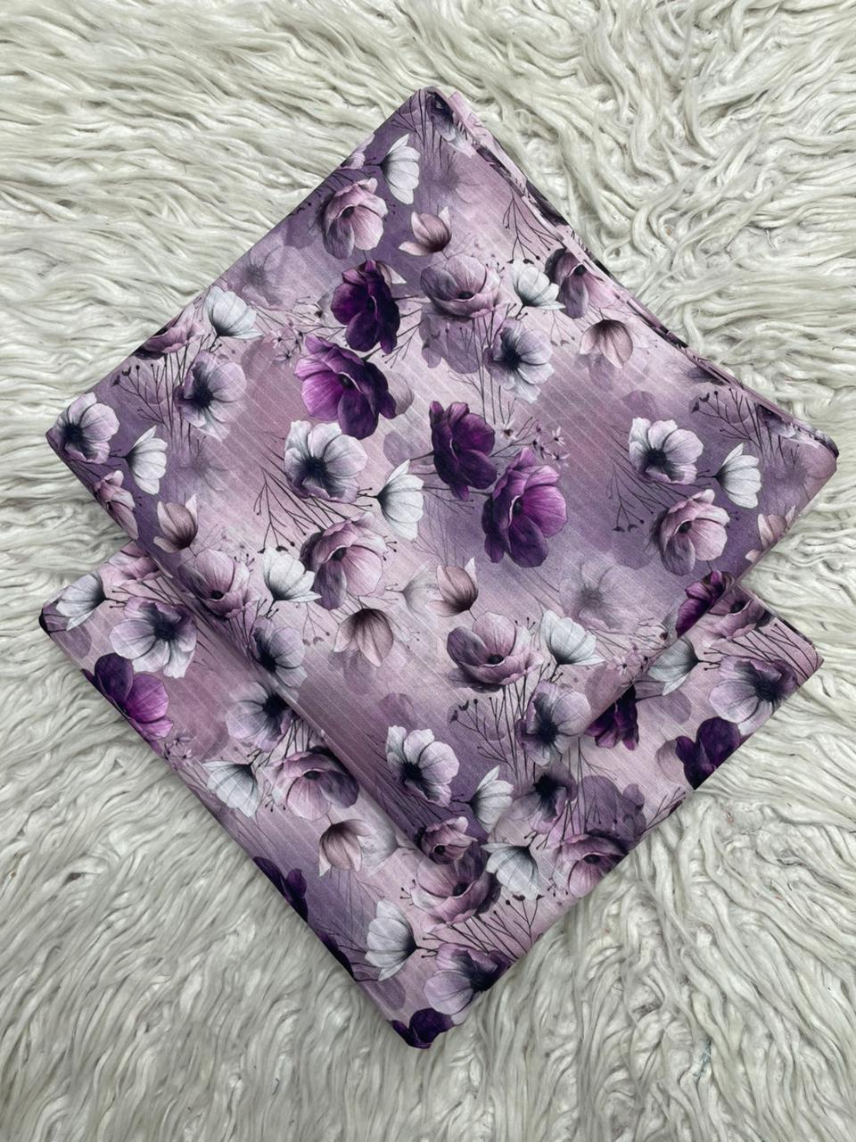 2Pc Lawn Bana Dora Digital Printed Suit Vol-21C