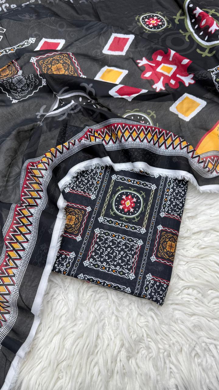 3 Peice Supima Lawn - #39657