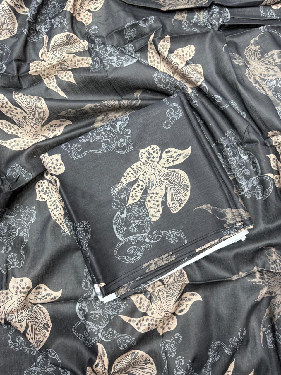 2Pc Lawn Allover Suit #38635