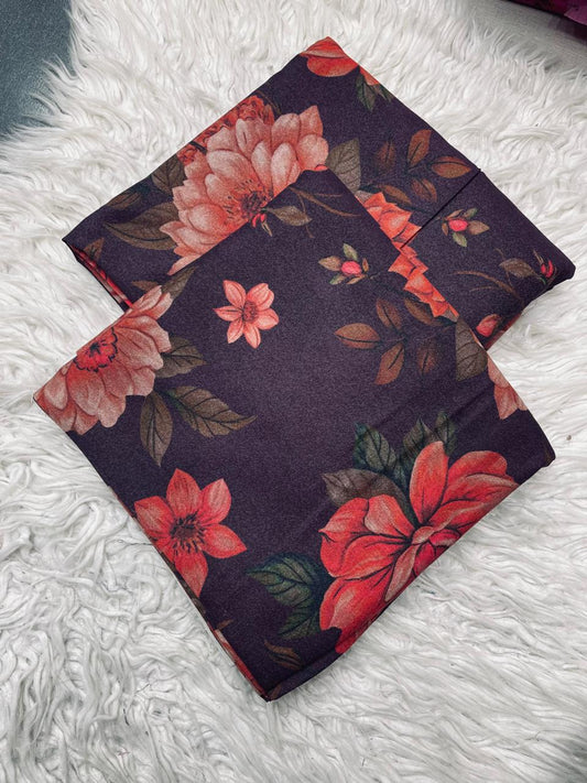 2Pc Karandi Allover Unstitched Suit D-34972