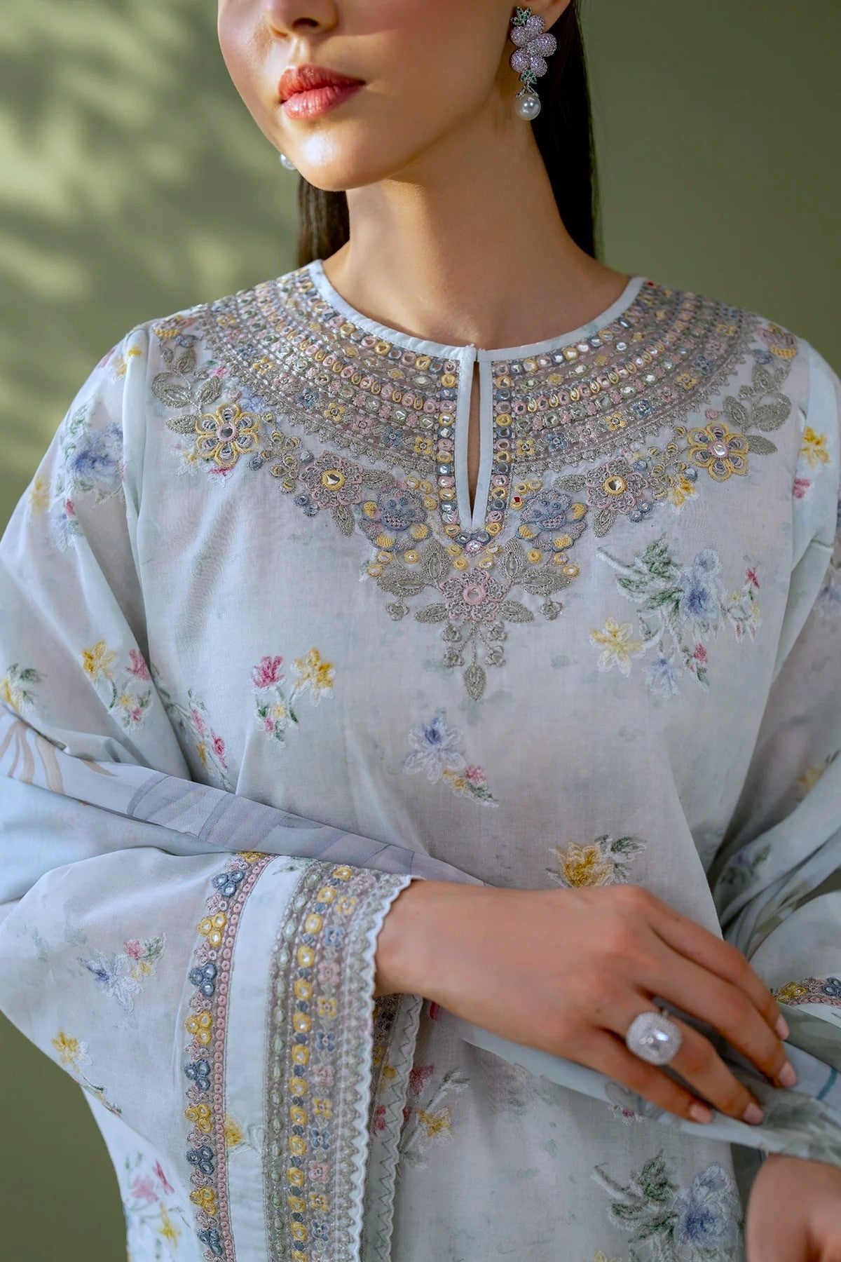 3 Peice Baroque Supima Lawn - #41005