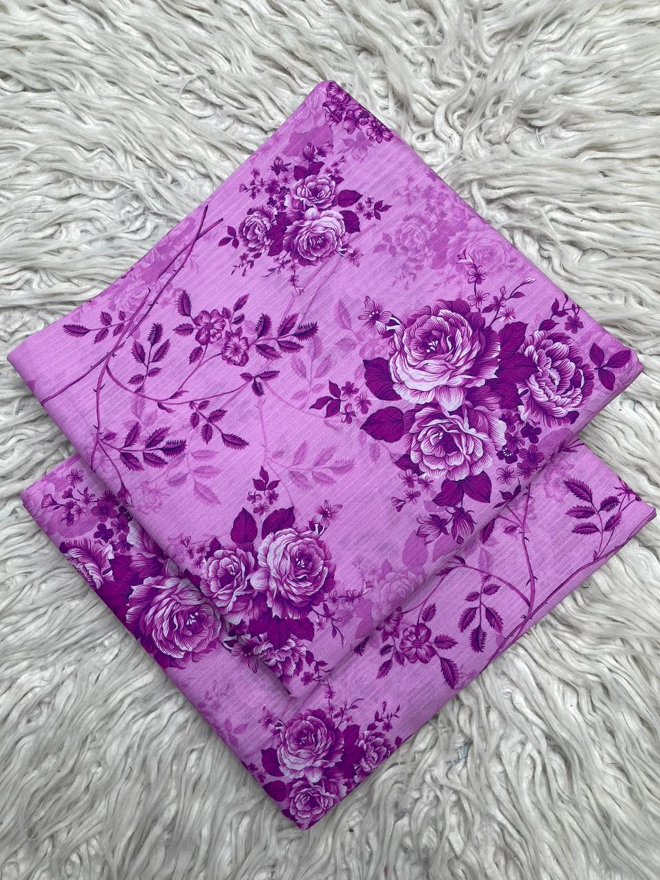 2Pc Lawn Bana Dora Digital Printed Suit Vol-21