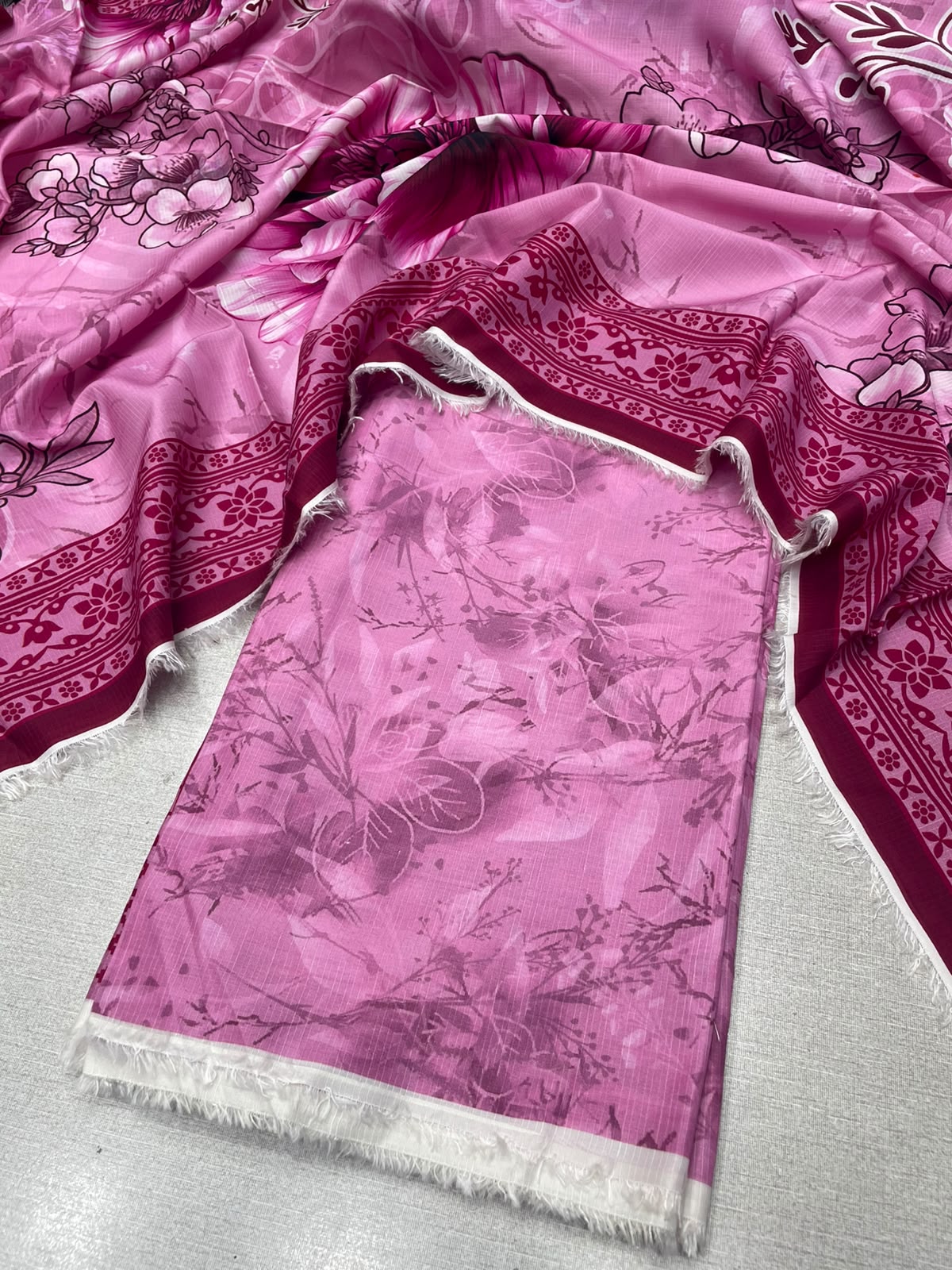 2Pc Staple Viscose Kameez & Dupatta 64