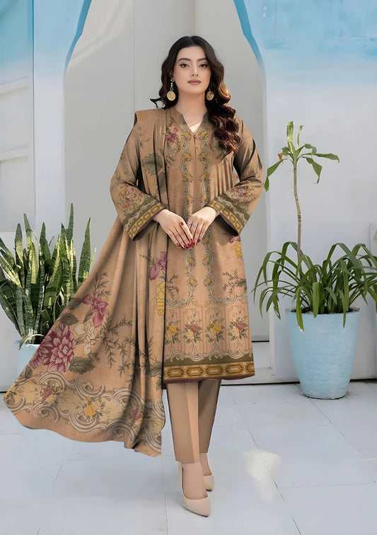 2Pc Shamray Kameez & Duppata Suit  - 0026