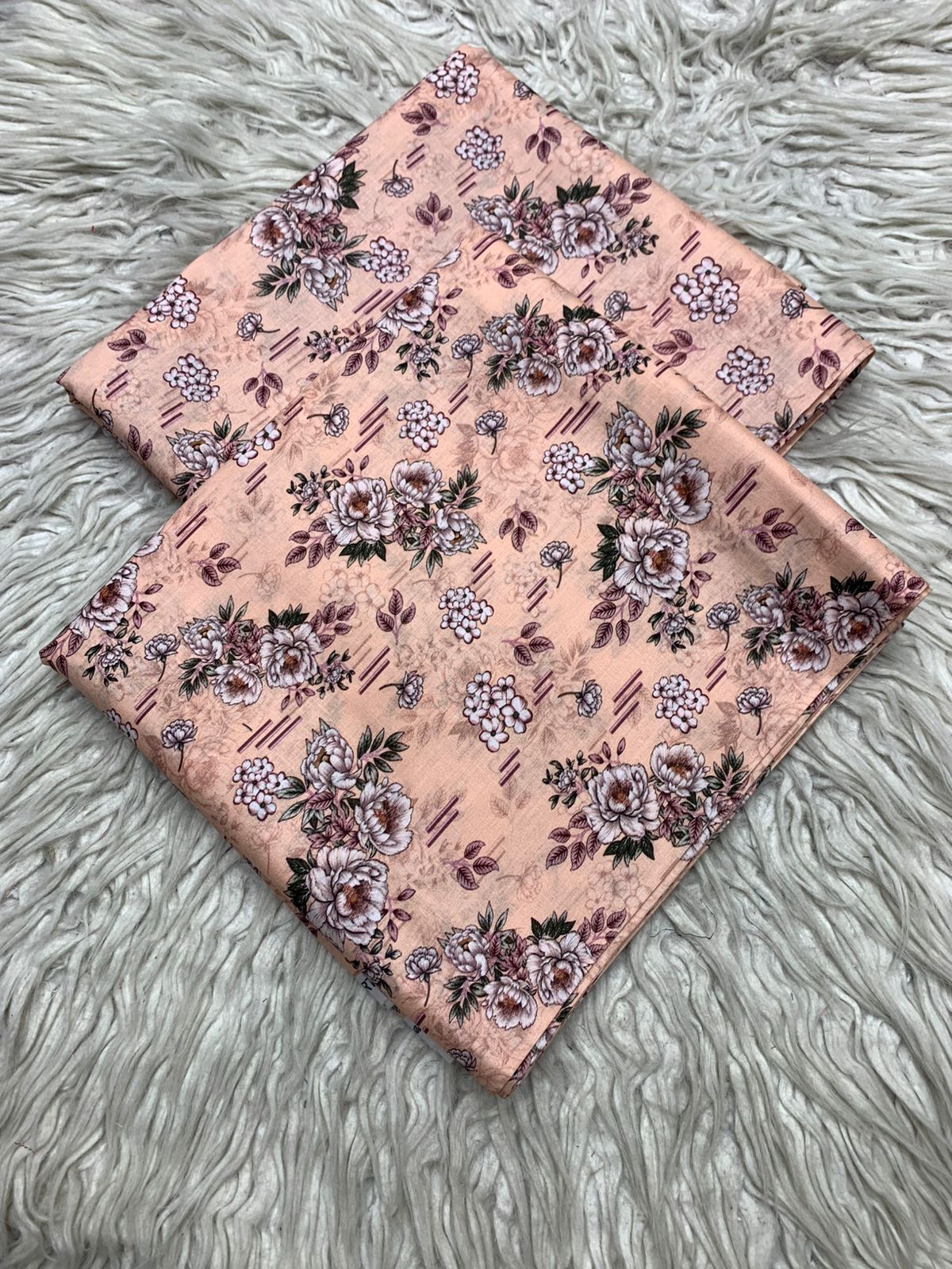 2Pc Lawn Digital Printed Unstitched Suit Vol-15