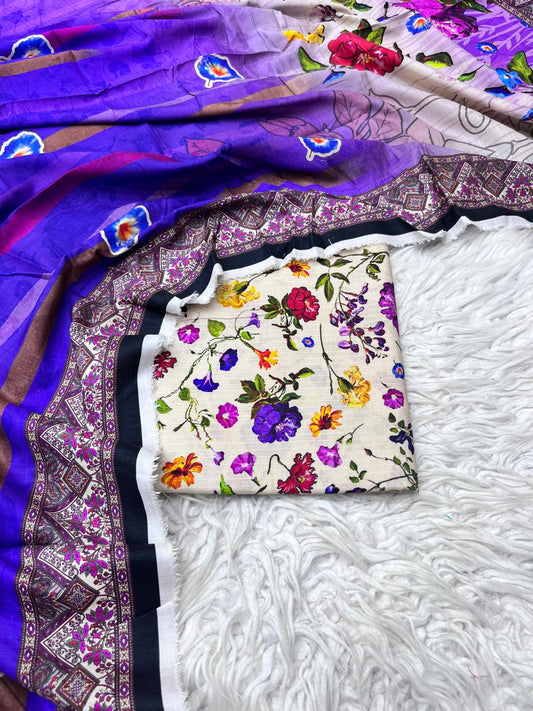 2Pc BanaDoria Kameez & Duppata Suit  - 0069