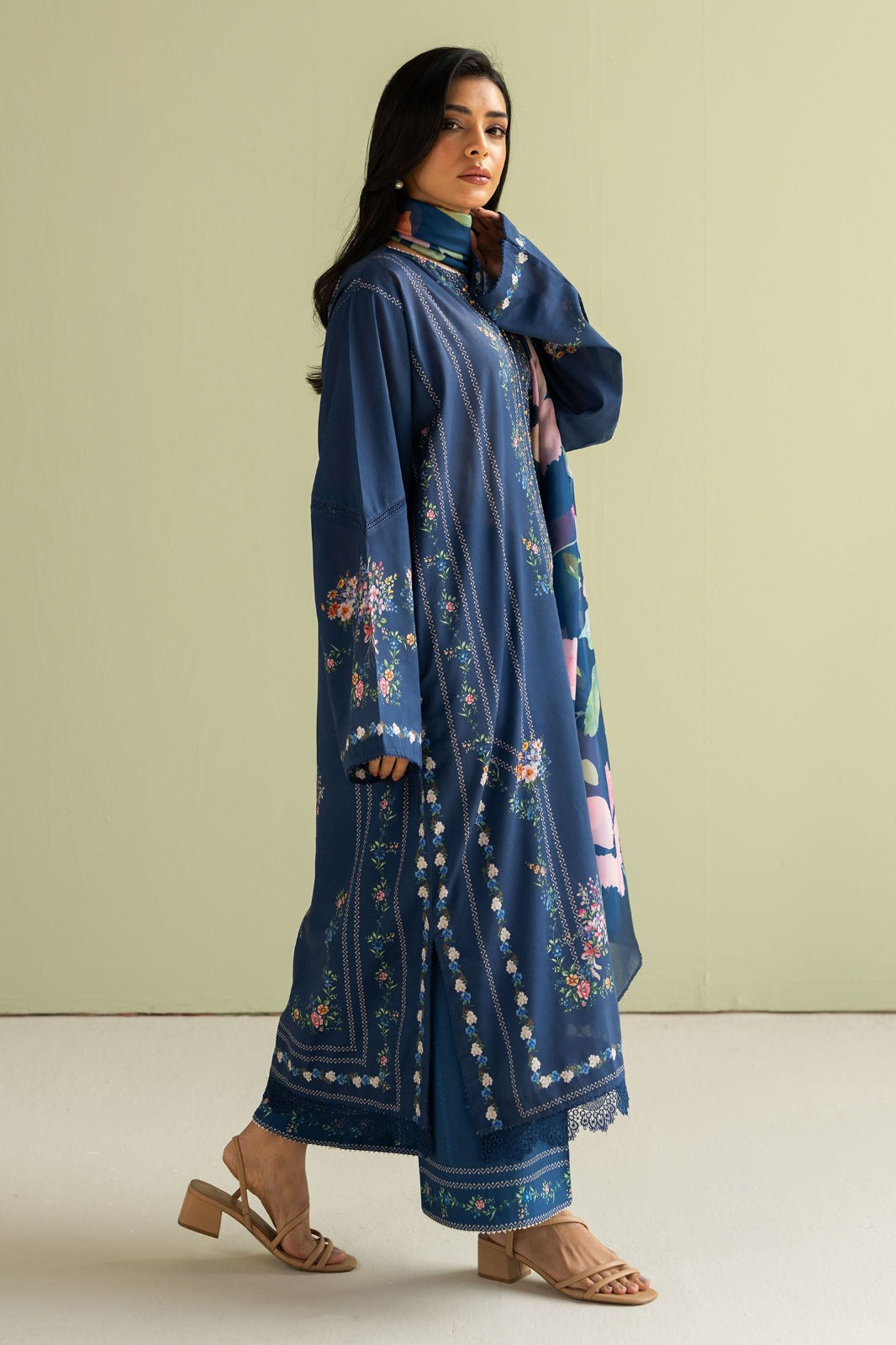 3 Peice Supima Lawn - Opulence - #355