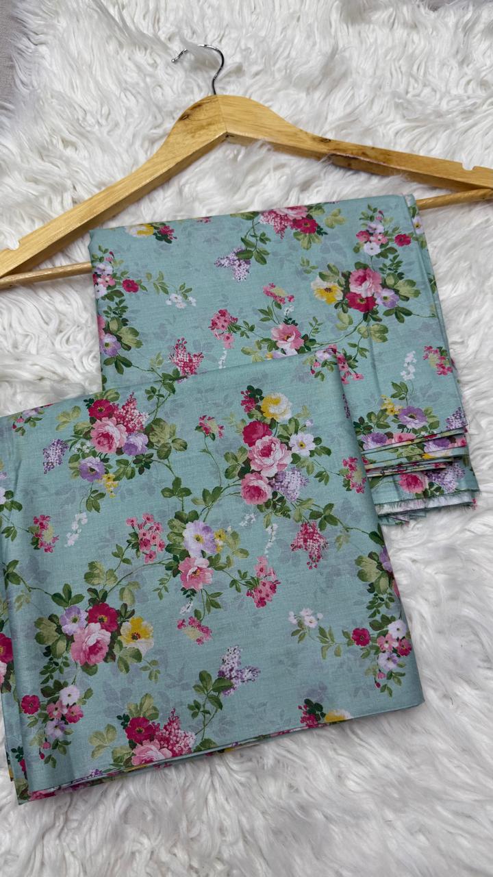 2Pc Lawn Allover Suit #39676