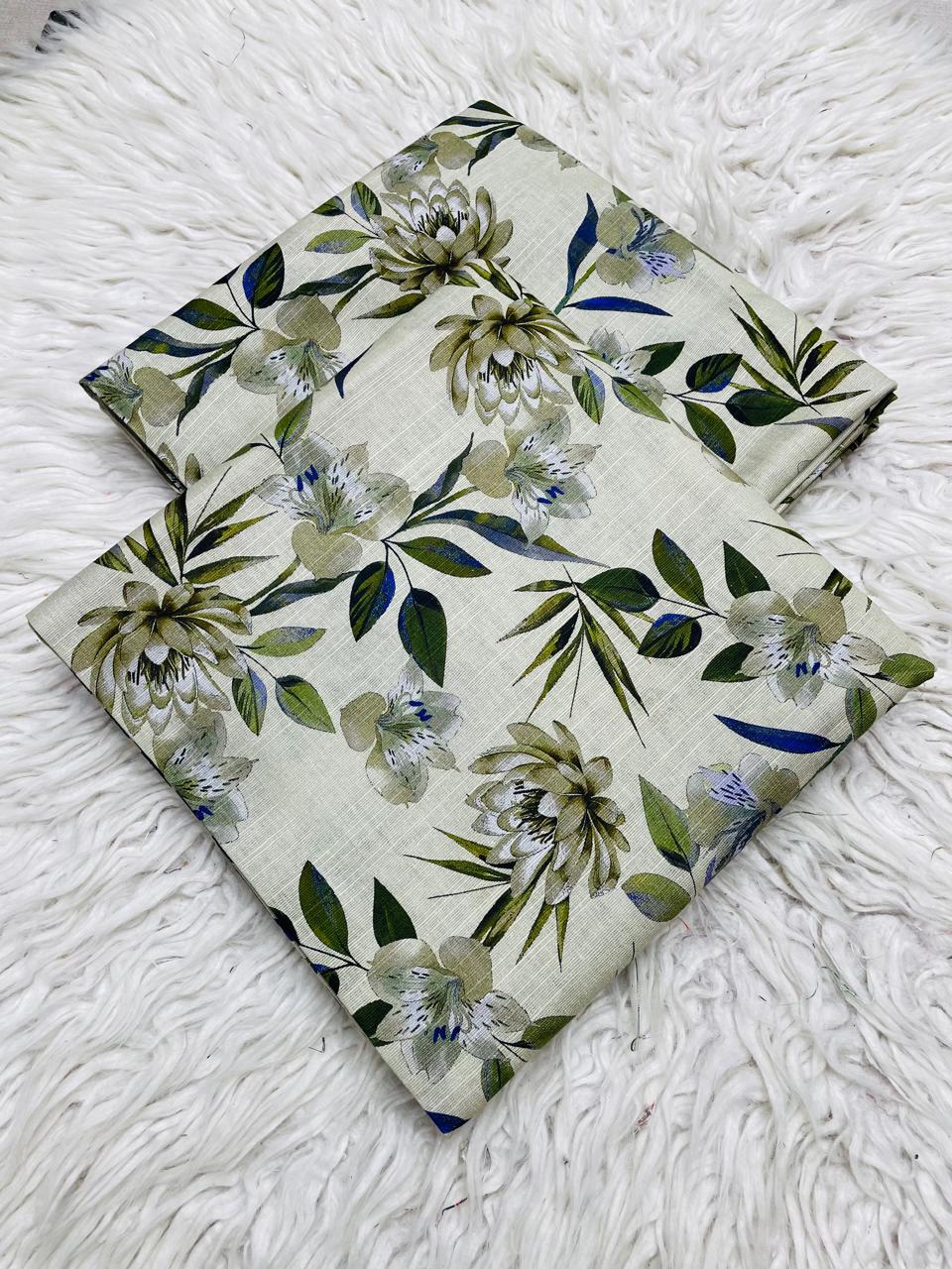 2 PC Slub Khaddar Allover Suit Vol-0108