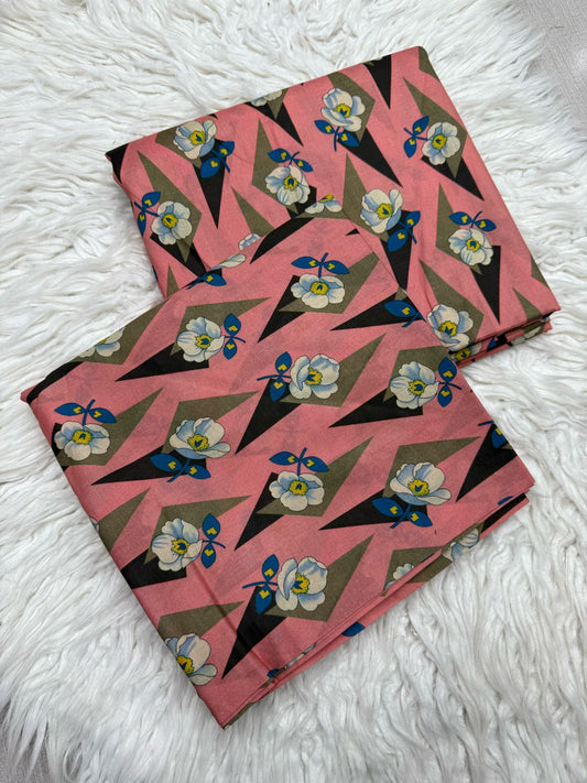 2Pc Lawn Allover Suit #39501