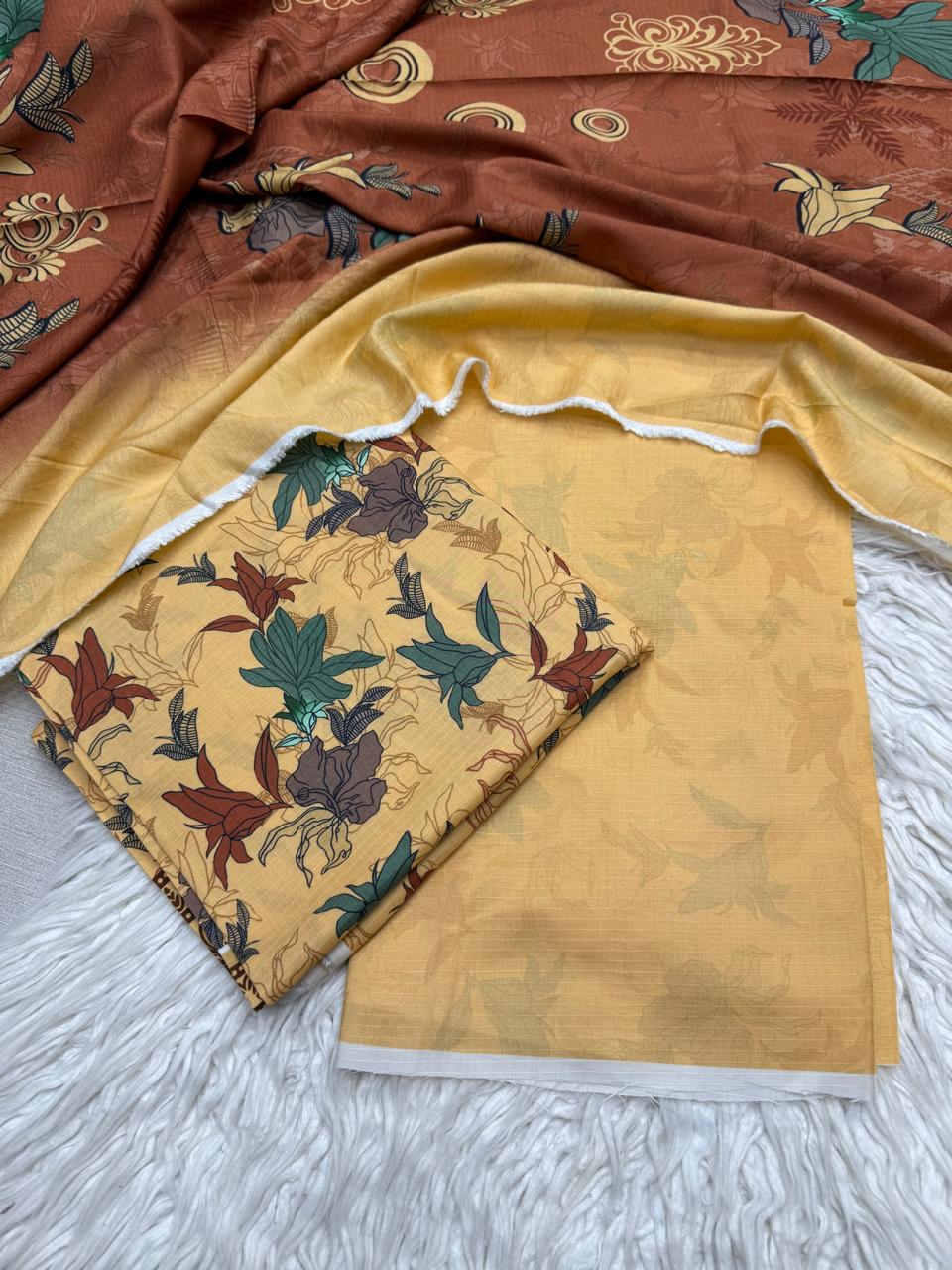 2Pc Al Karam Kameez & Dupatta - #42862