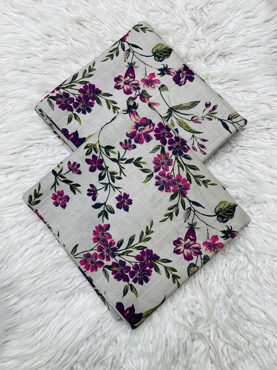 2Pc Slub Khaddar Allover Suit -0102