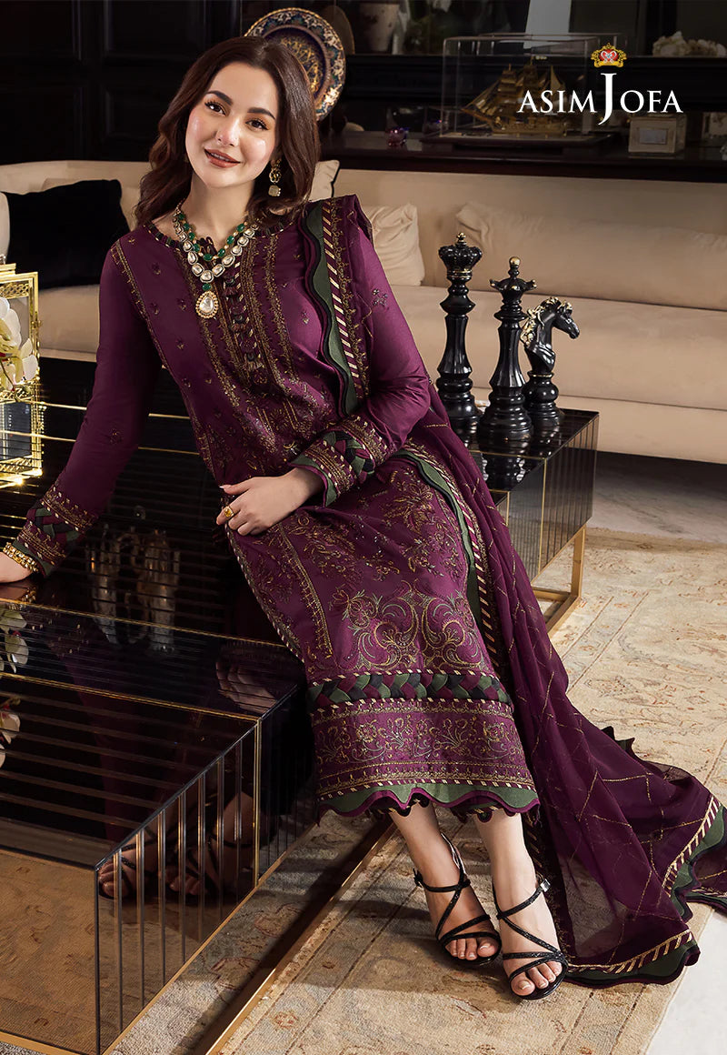 Ricamo 3 Piece Lawn Suit - Zenobia