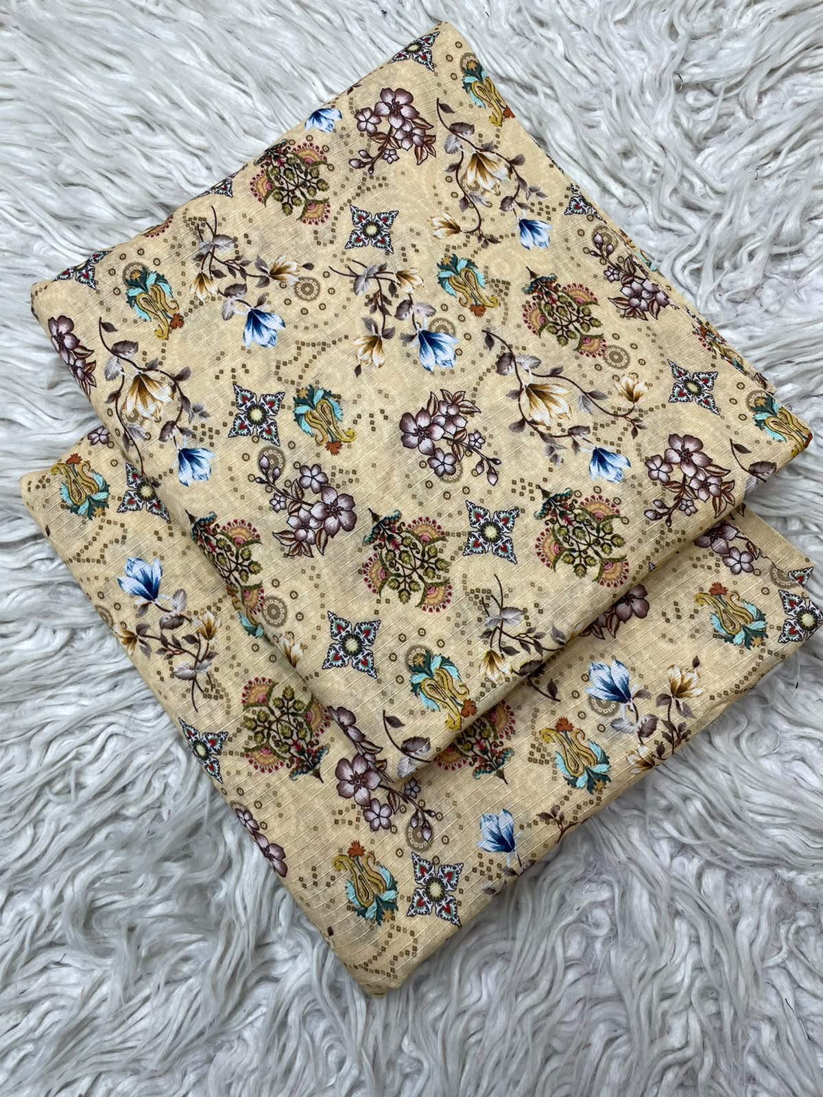 2Pc Same Printed Lawn Suit 495