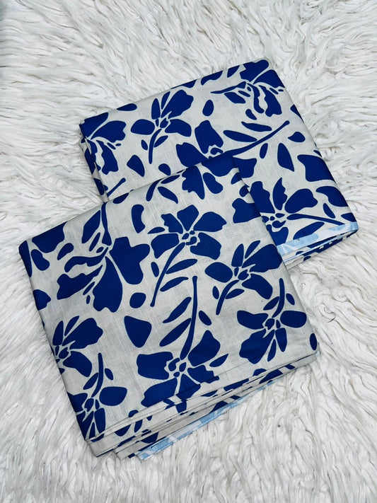 2Pc Slub Khaddar Allover Suit - 0076