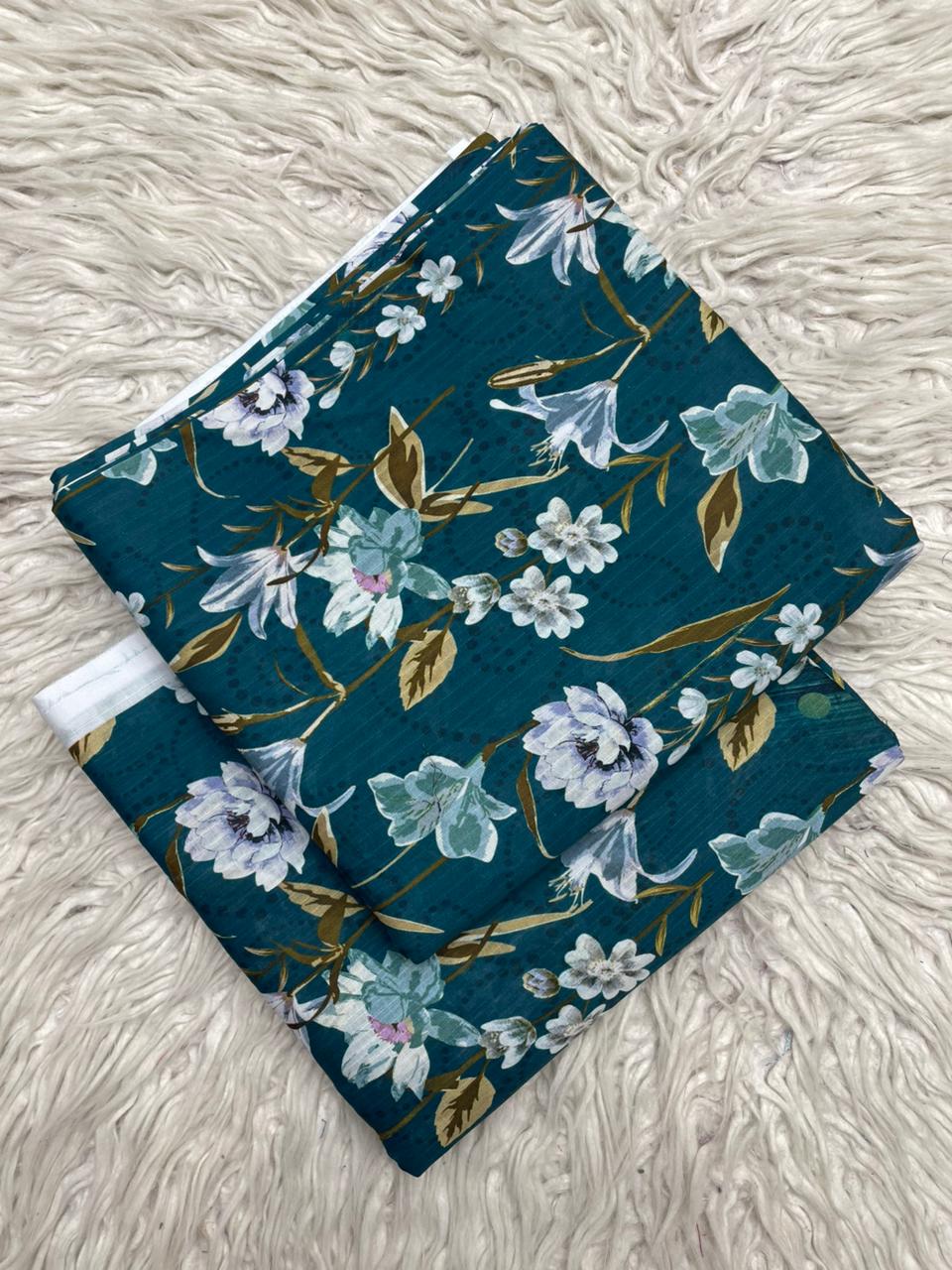 2Pc Lawn Bana Dora Digital Printed Suit Vol-21C