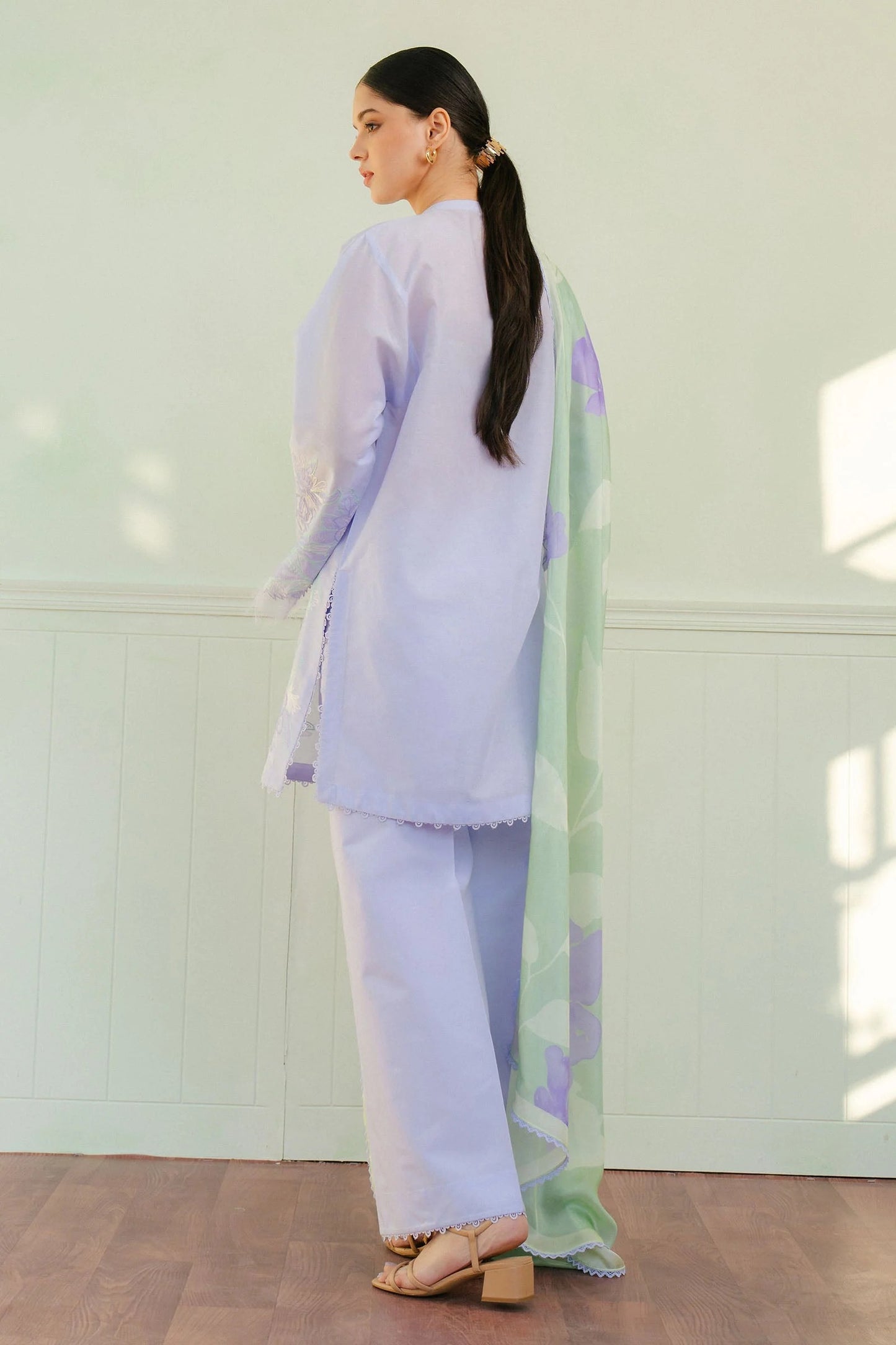 Ricamo 3 Piece Lawn Suit - Bloom