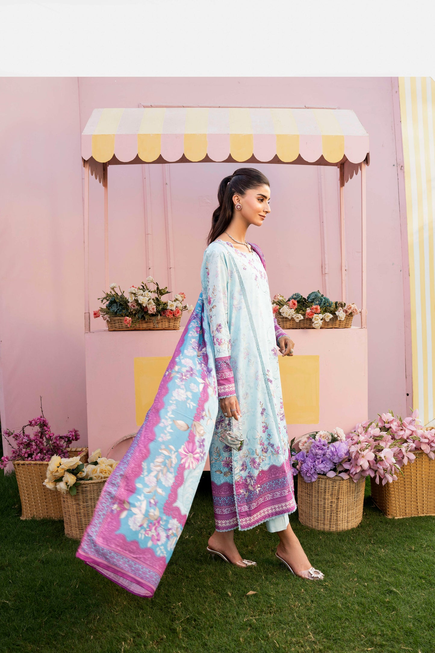 Firdous Kameez & Trouser - D #923