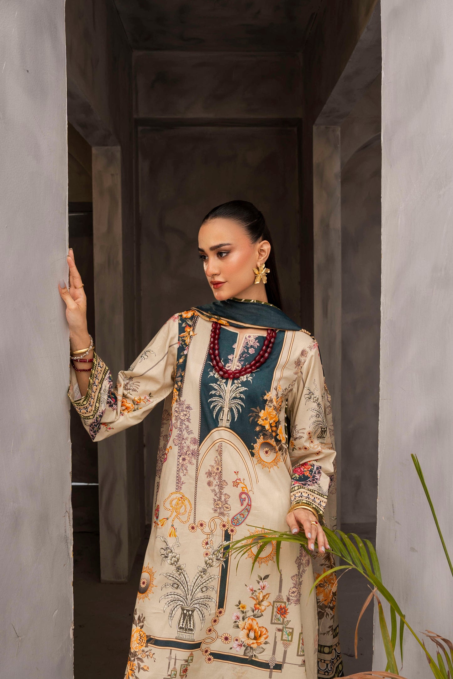 Firdous Kameez & Trouser - D #186