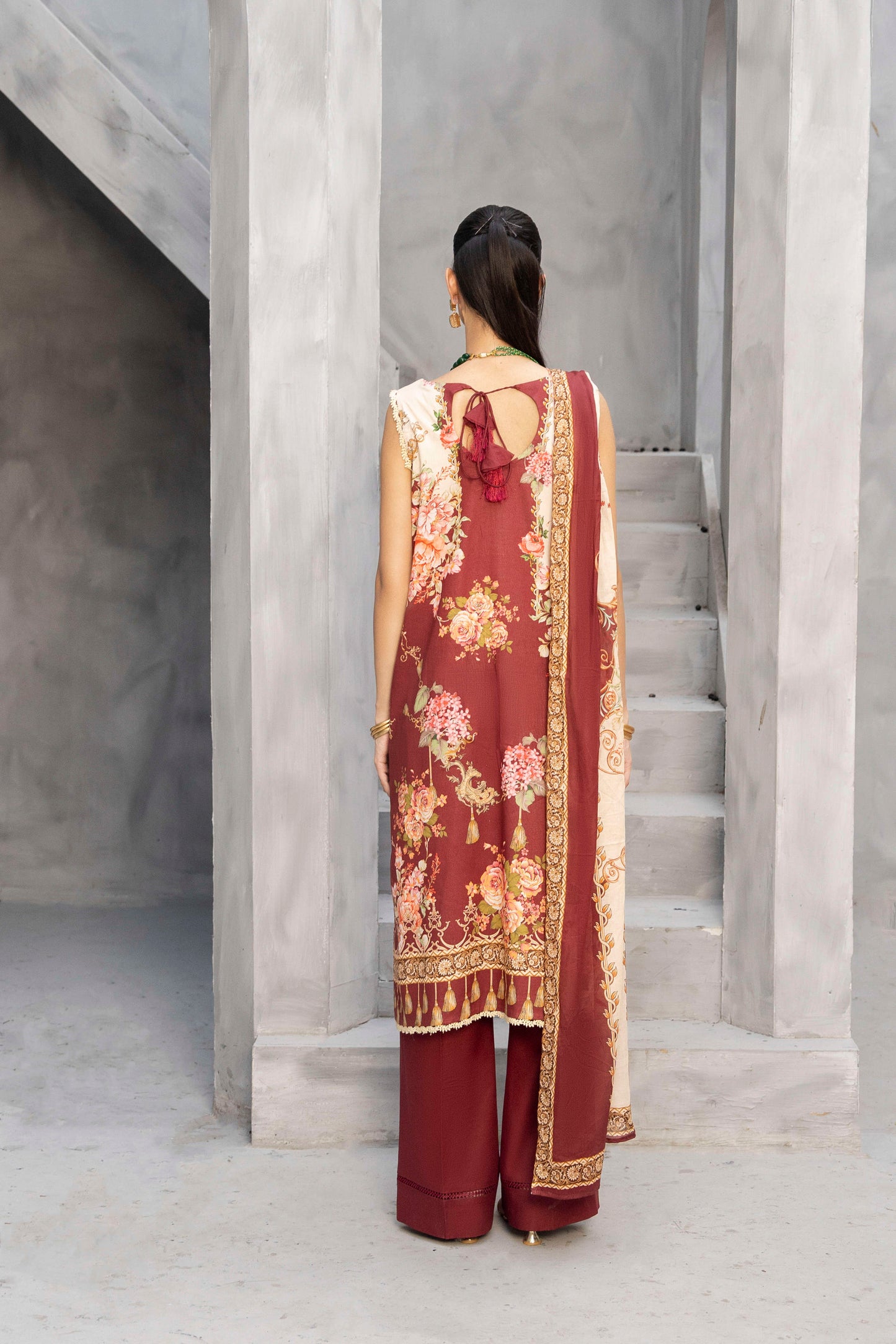 Firdous Kameez & Trouser - D #182