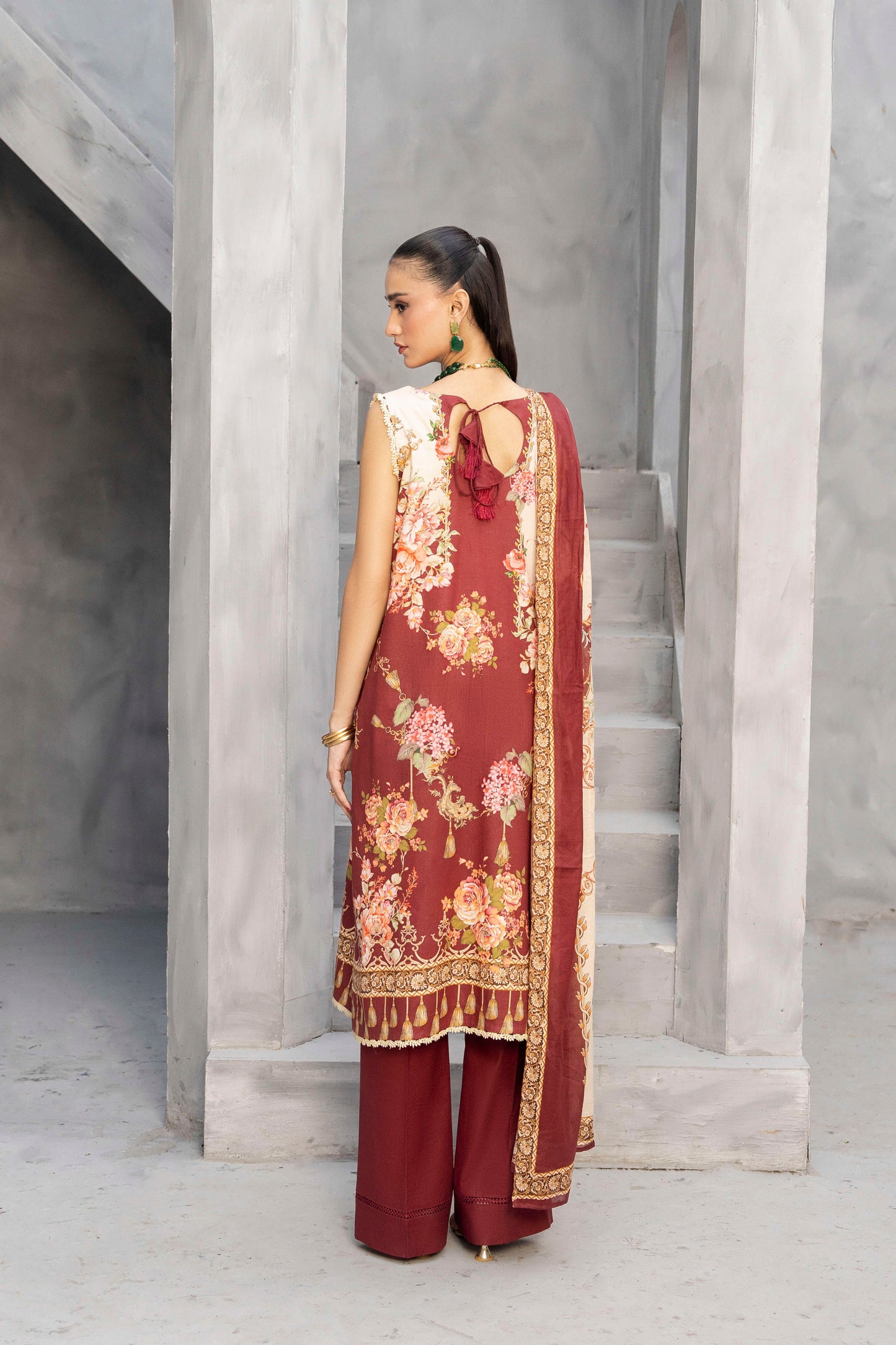 Firdous Kameez & Trouser - D #182
