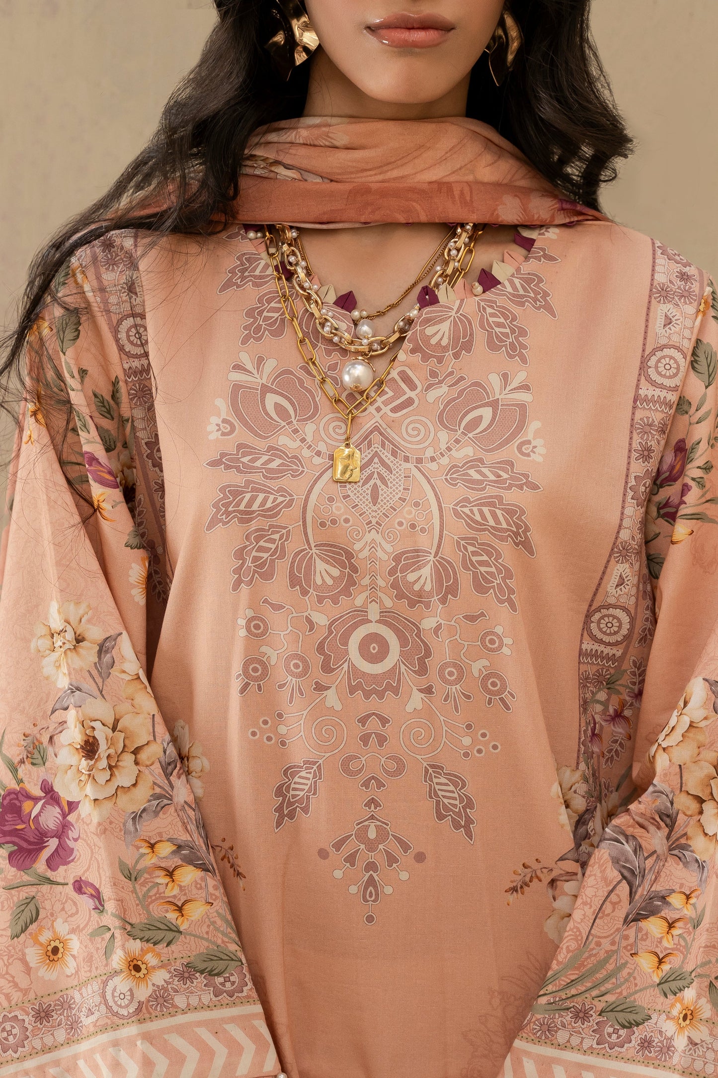 Firdous Kameez & Trouser - D141