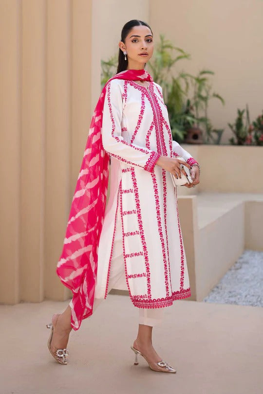 Ricamo 3 Piece Lawn Suit - Acrux | DW-EA25-60