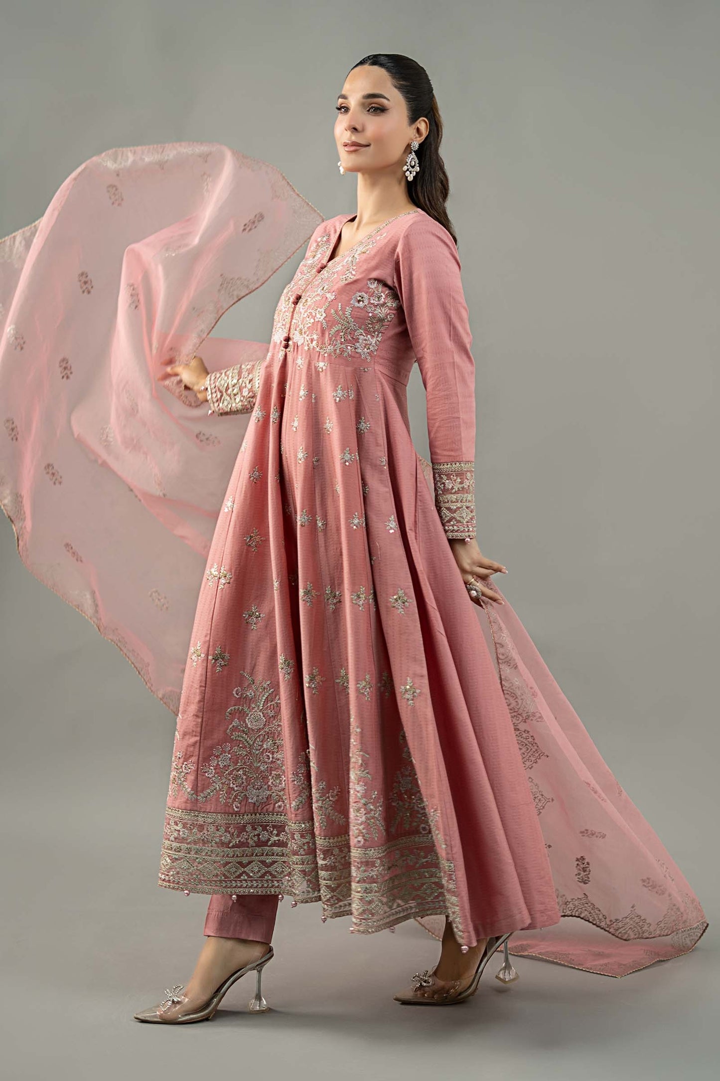 Ricamo 3 Piece Lawn Suit - Meissa | DW-EF25-76