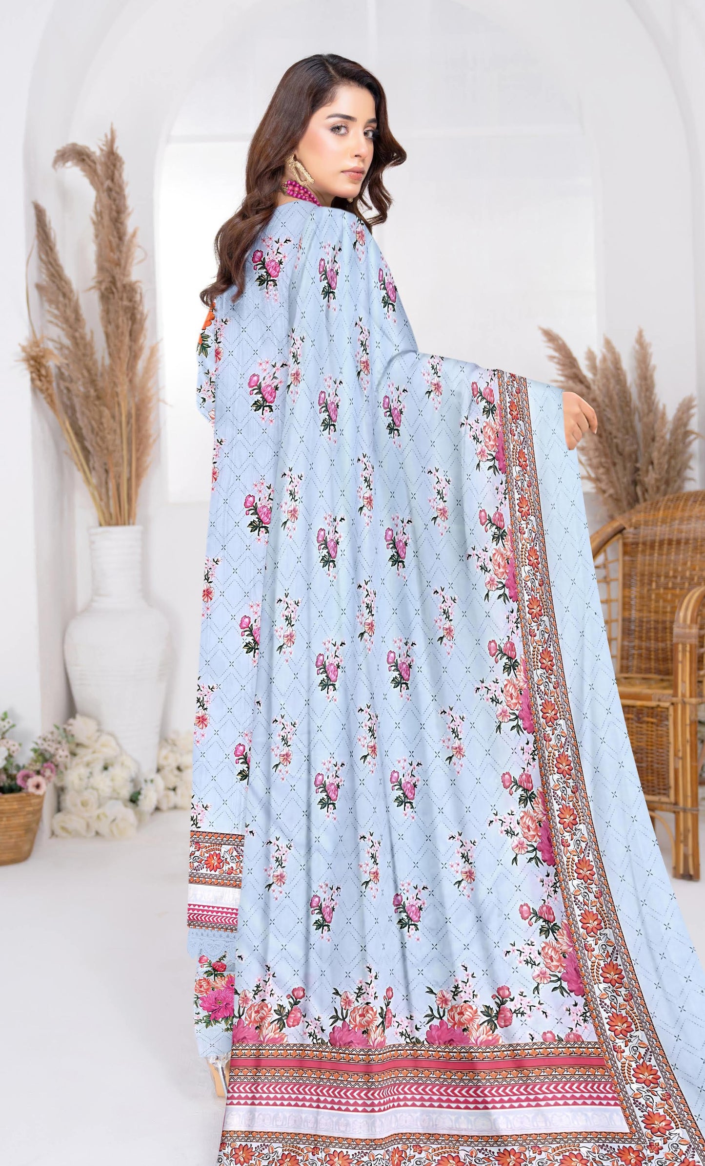 NOOR-E-JAHAN 3Pc Lawn - #34582