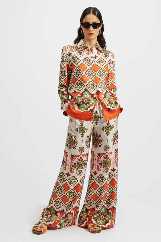 Giza Egyptian Lawn Co-Ord Set - Celestine