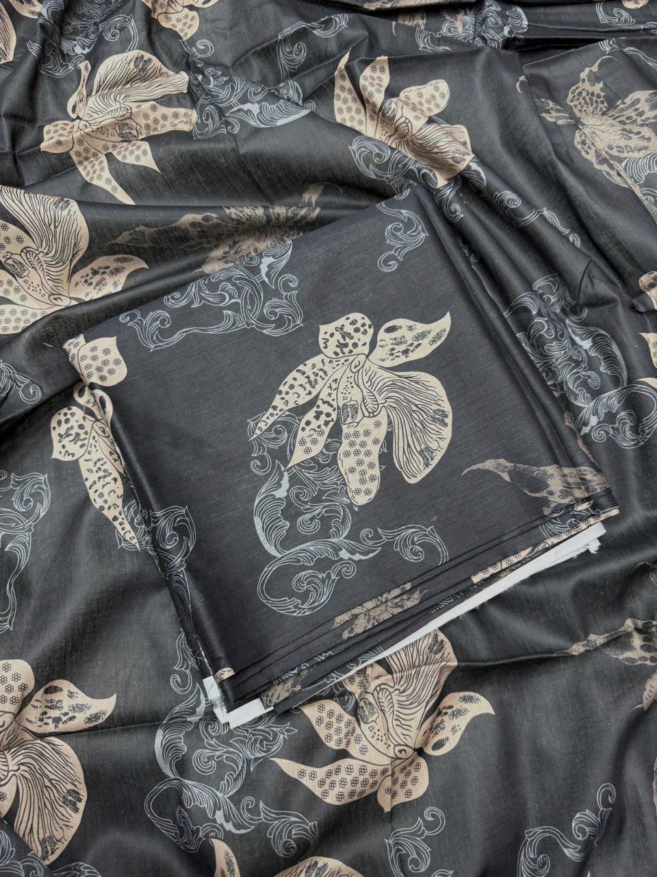 2Pc Lawn Allover Suit #38635