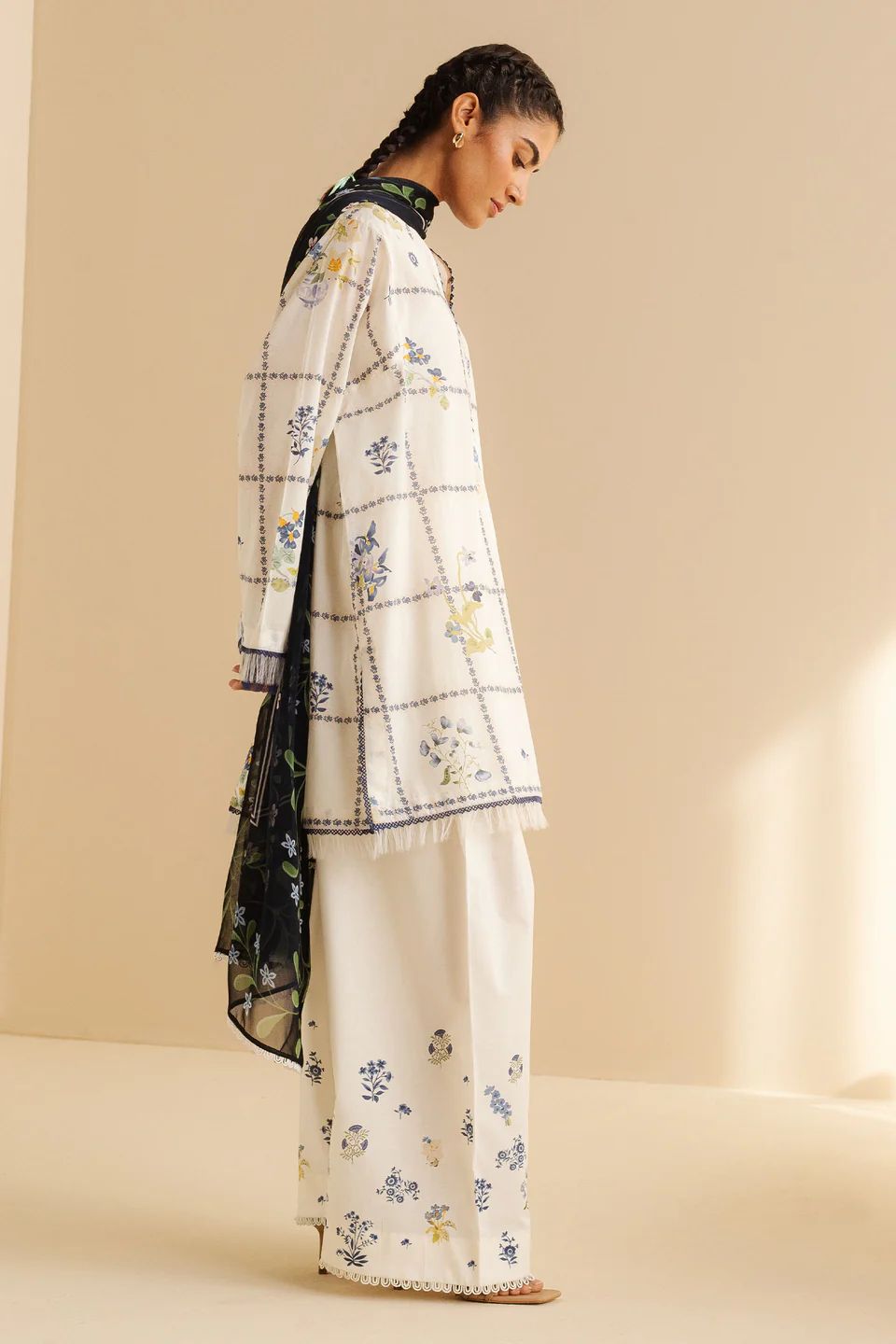 3 Piece Supima Lawn - #39863
