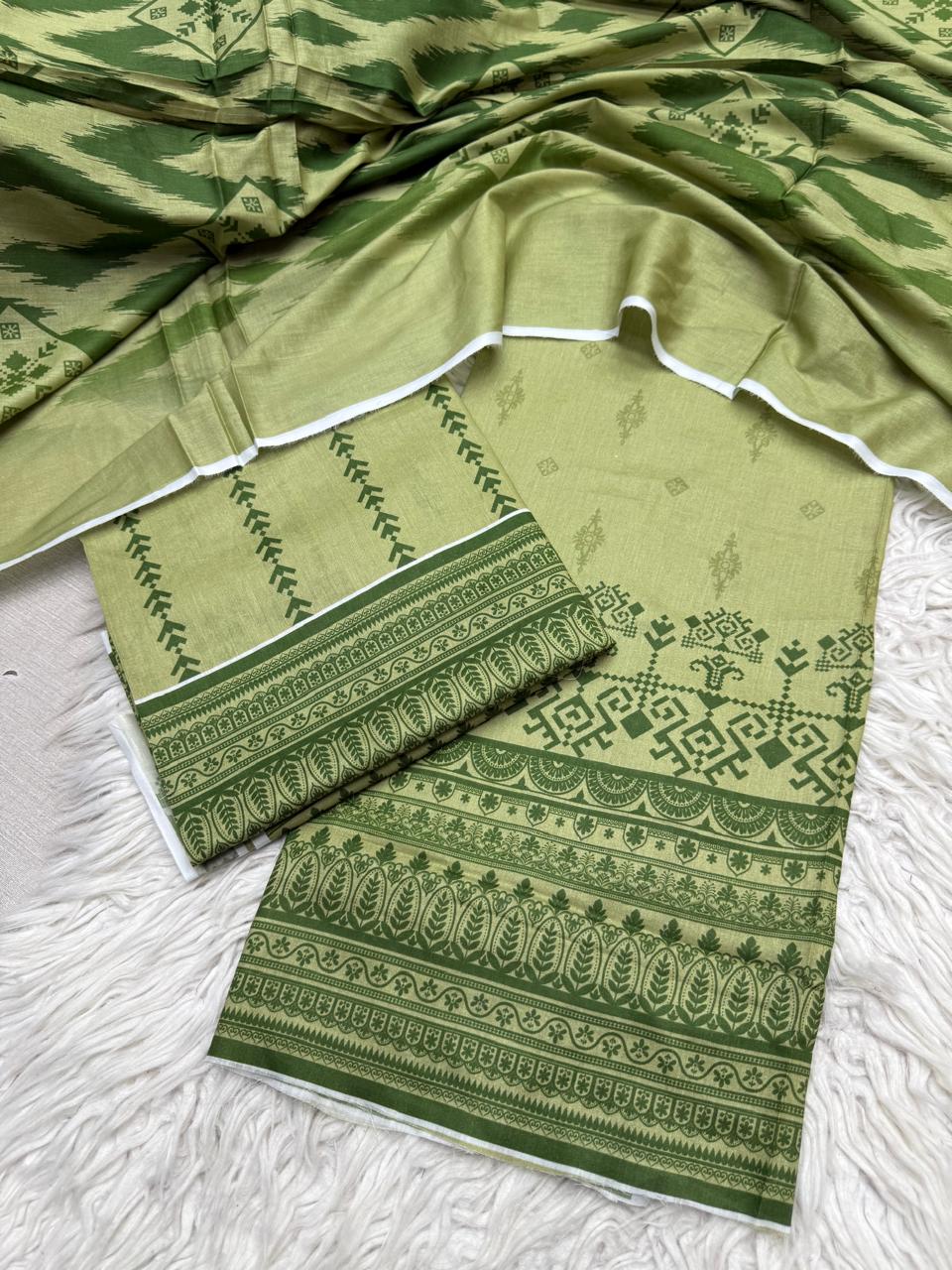 2Pc Al Karam Lawn Kameez & Dupatta - #34728