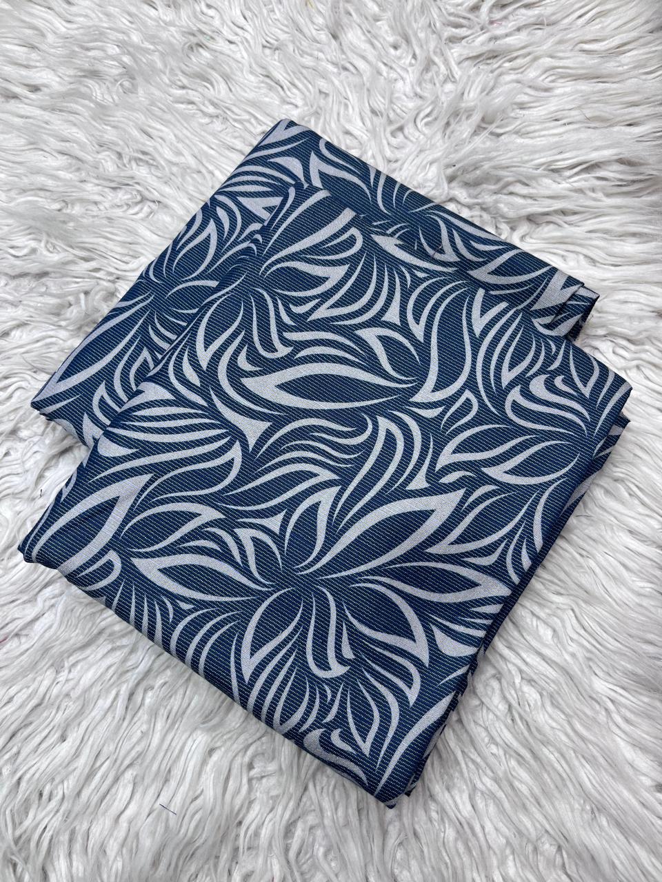 2Pc Chamki Khaddar Unstitched Suit Vol-0136