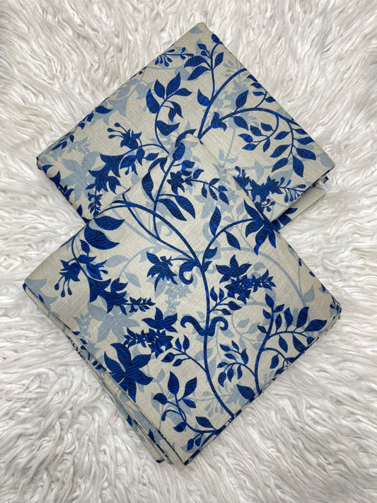 2Pc Slub Khaddar Allover Suit - 0098